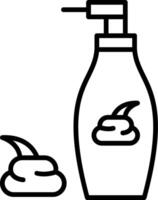 Gel Based Shaving Lubricant vector
