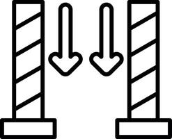 Platform Mind the Gap Warning vector