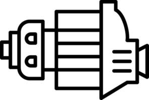 Alternating Current Alternator vector