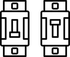 Resettable Circuit Breaker vector