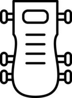 Garage Floor Creeper vector