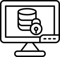 Enhanced Project Data Security vector