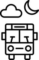 Tourist Sightseeing Bus vector