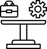 Balanced Work Life Chart vector