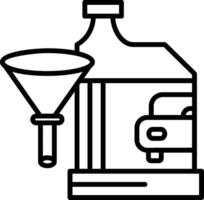 Red Transmission Fluid vector