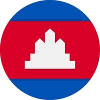 Flag of Cambodia vector