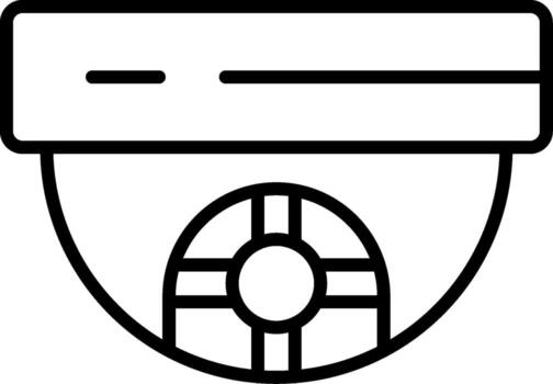 oficina seguridad cámara vector