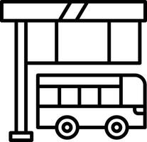 Central Bus Dispatch Office vector