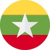 Flag of Myanmar vector