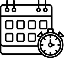 Daily Remote Work Log vector