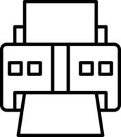 Wireless Office Printer vector