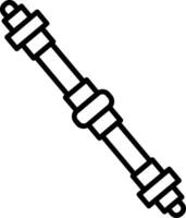 Spinning Drive Shaft vector