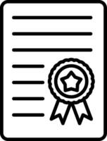 Academic Diploma Certificate vector