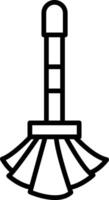 String Cotton Mop vector
