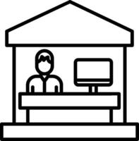 Remote Work Policy Guide vector