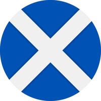 Flag of Scotland vector