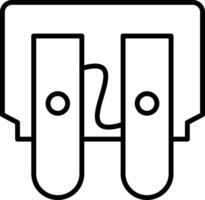 Blade Style Car Fuse vector