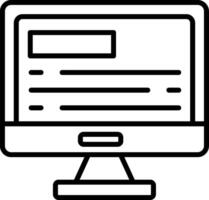 Responsive Design Layout Icon vector