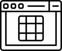 CSS Grid Layout System vector