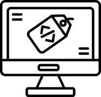 Meta Tag Elements Icon vector