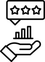 Annual Performance Review Dashboard vector