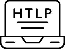 HTTPS Secure URL Symbol vector