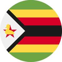 Flag of Zimbabwe vector