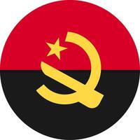 Flag of Angola vector