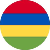 Flag of Mauritius vector