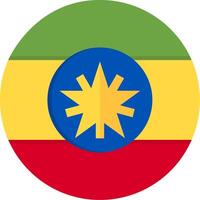 Flag of Ethiopia vector