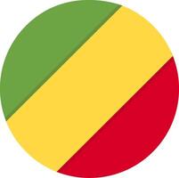Flag of Republic of the Congo vector