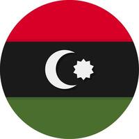 Flag of Libya vector