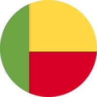 Flag of Benin vector