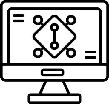 API Gateway Entry Point Icon vector