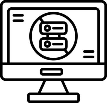 Serverless Function Icon vector