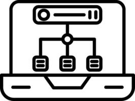 Load Balancer Distribution Icon vector