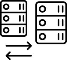 Reverse Proxy Icon vector