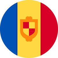 Flag of Andorra vector