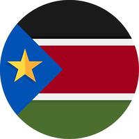 Flag of South Sudan vector
