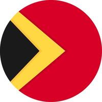 Flag of East Timor vector