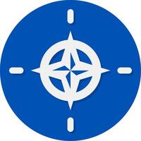 Flag of NATO vector