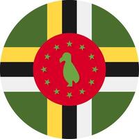 Flag of Dominica vector