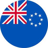 Flag of Cook Islands vector