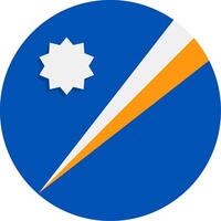 Flag of Marshall Islands vector