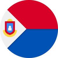 Flag of Sint Maarten vector