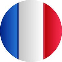 Flag of France Gradient vector