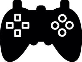 Wireless Game Controller Glyph vector