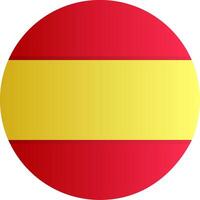 Flag of Spain Gradient vector