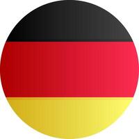 Flag of Germany Gradient vector