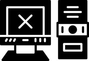 Obsolete Technology Replacement Need Glyph vector